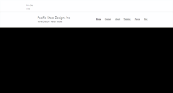 Desktop Screenshot of pacificstoredesigns.com